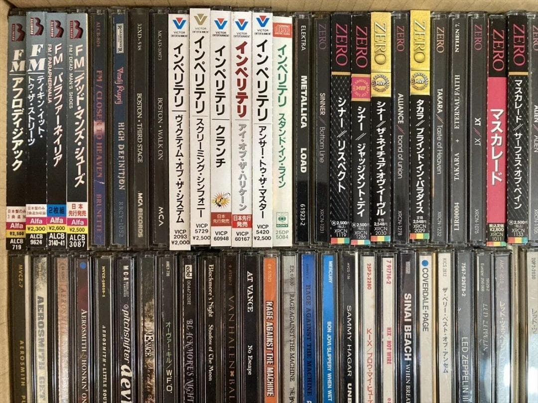 メタル・ハードロック CD まとめて約100枚セット [TX650]