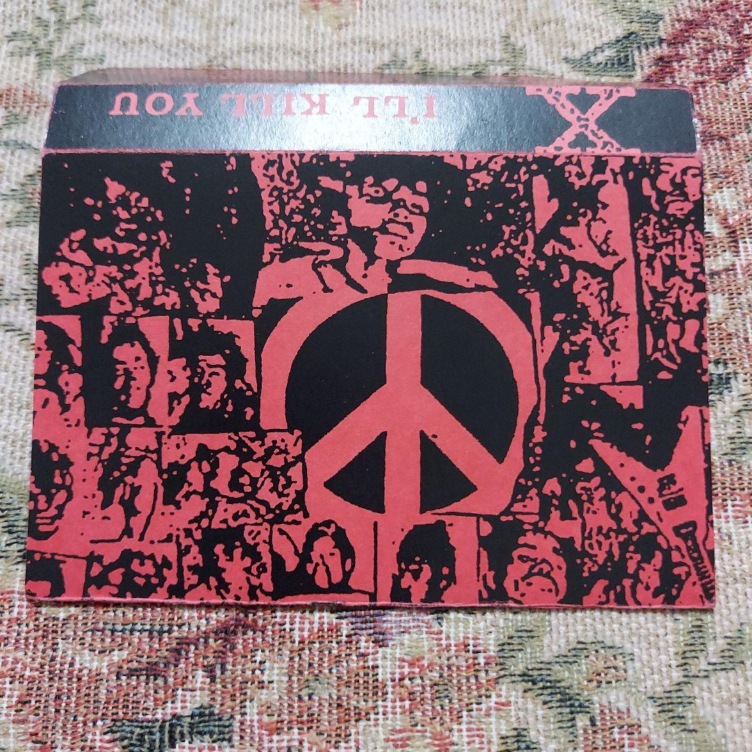 XJAPAN　貴重盤【 I'LL KILL YOU デモテープ 】赤盤