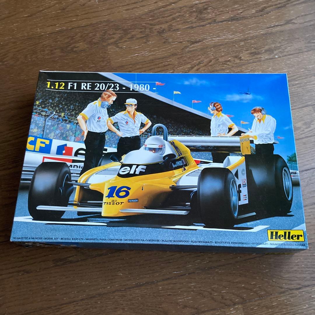 Heller 1/12 RENAULT ルノー F1 RE20/23 1980