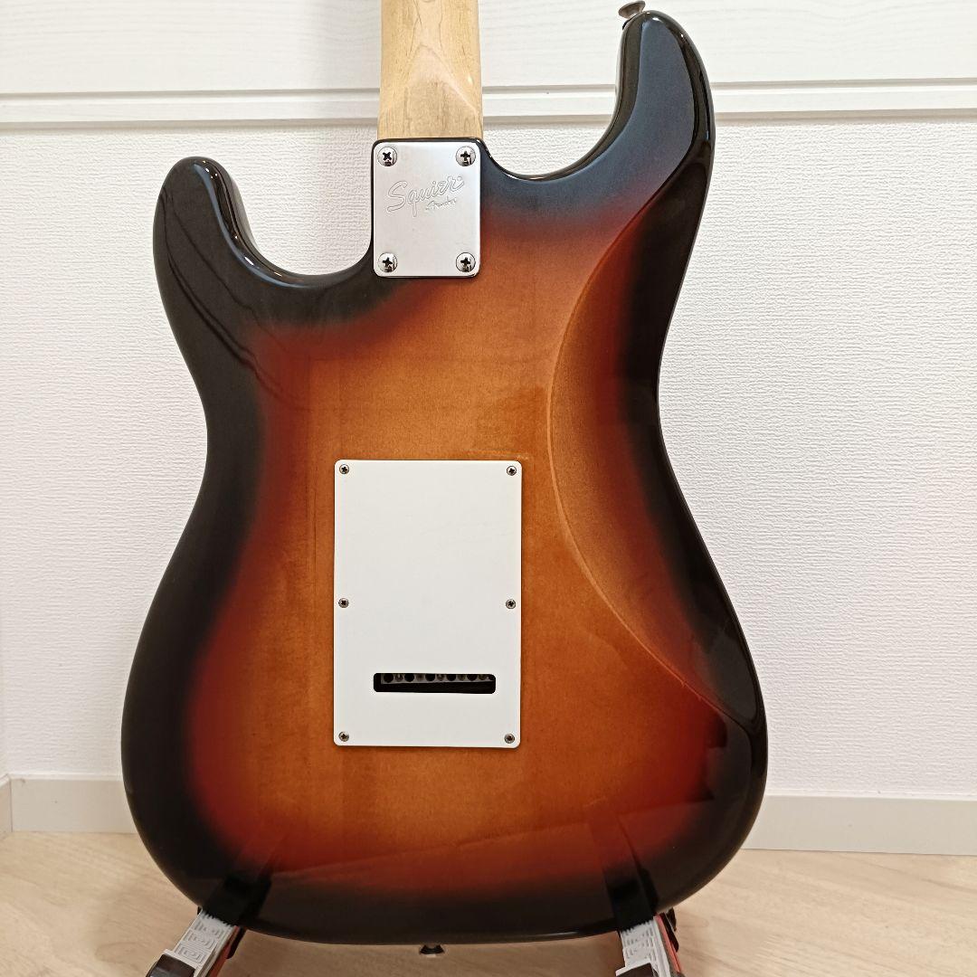 【メンテ済み】Squier ストラトキャスター エレキギター 本体 サンバースト