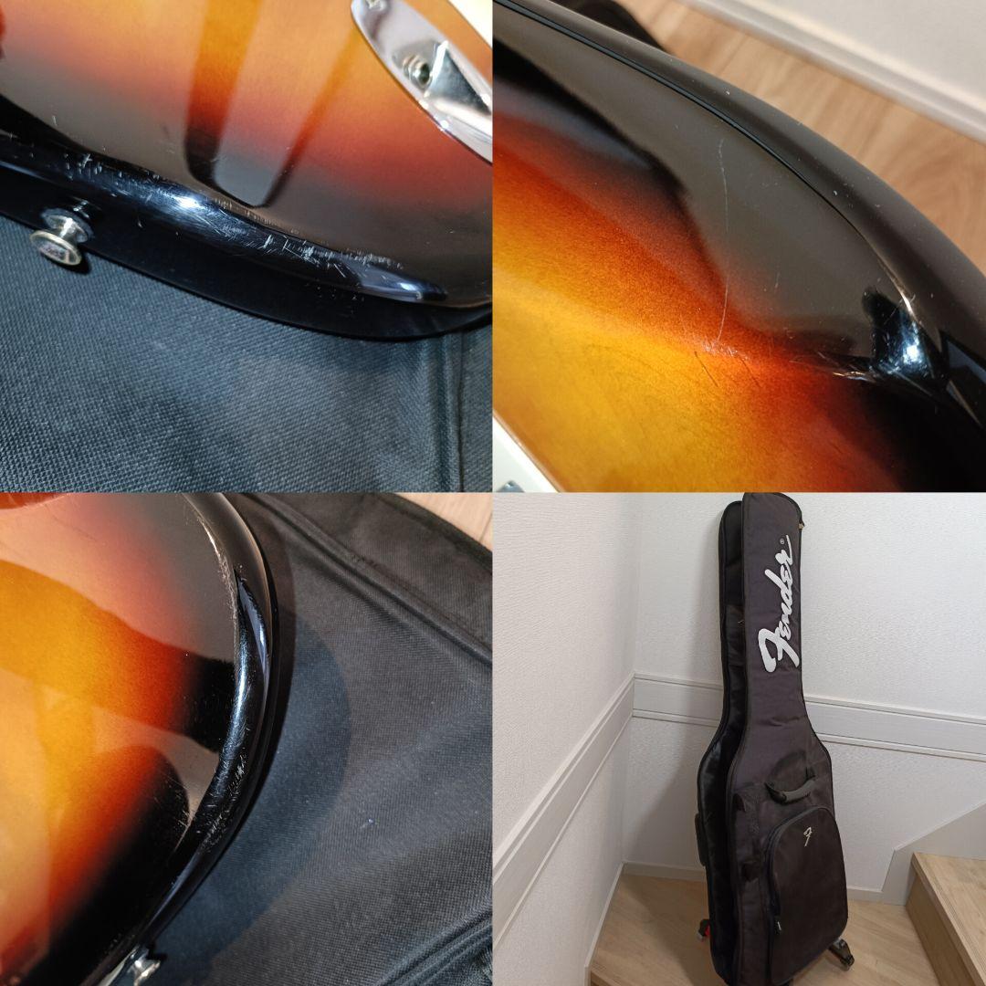 【メンテ済み】Squier ストラトキャスター エレキギター 本体 サンバースト