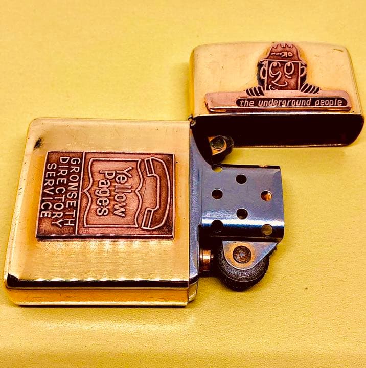 LA購入＊イエローページ＊アングラ＊純銅メタル＊真鍮ソリッドブラス