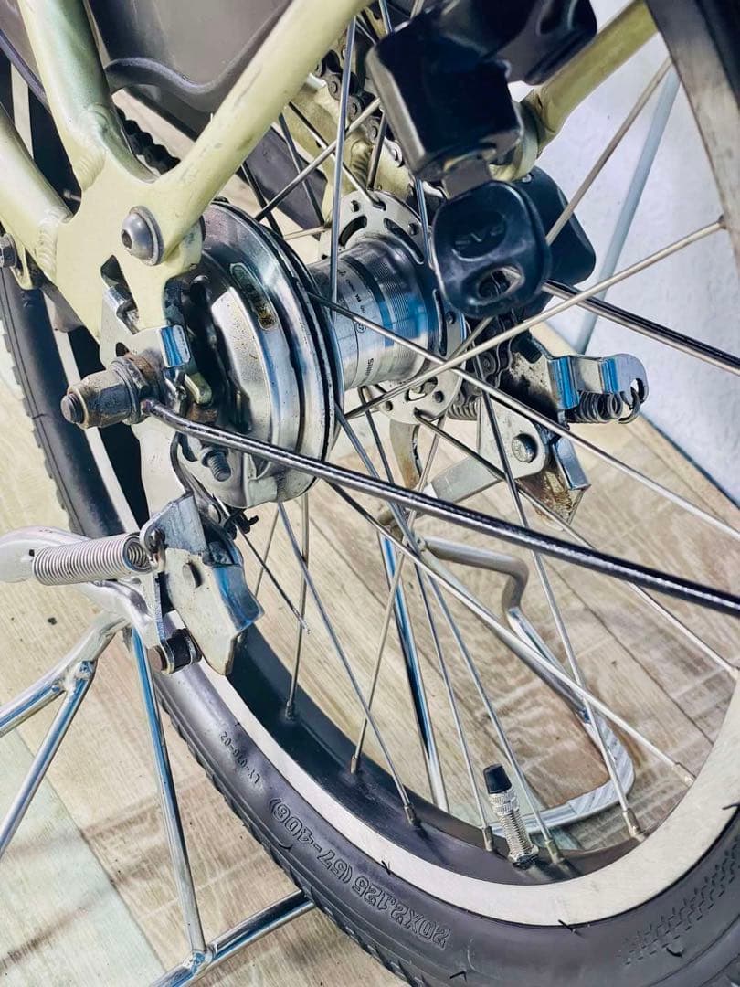 2708ヤマハ8.9アンペア3人乗り対応20インチ子供乗せ　電動アシスト自転車