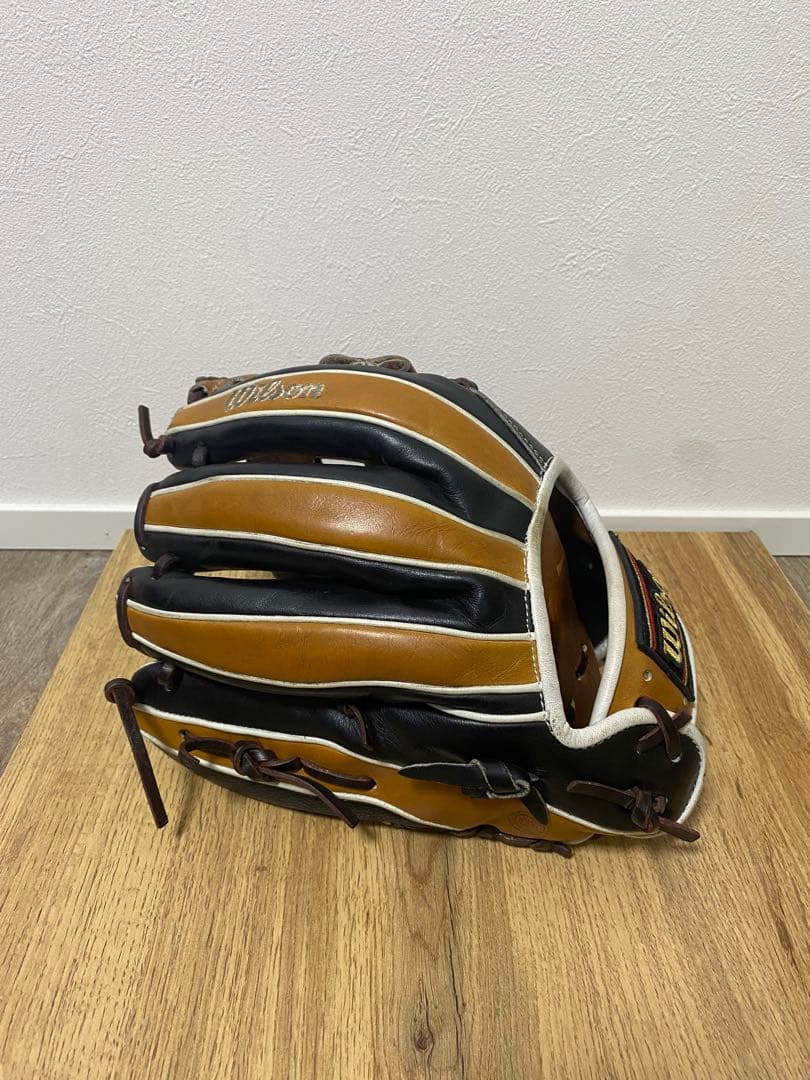 Wilson 軟式グローブ ブラウン/ブラック