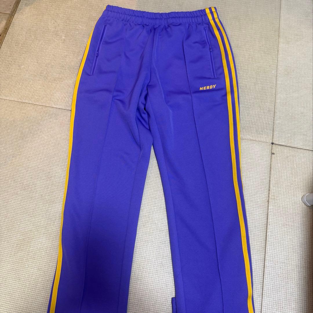 NERDY ジャージ　セットアップ　紫