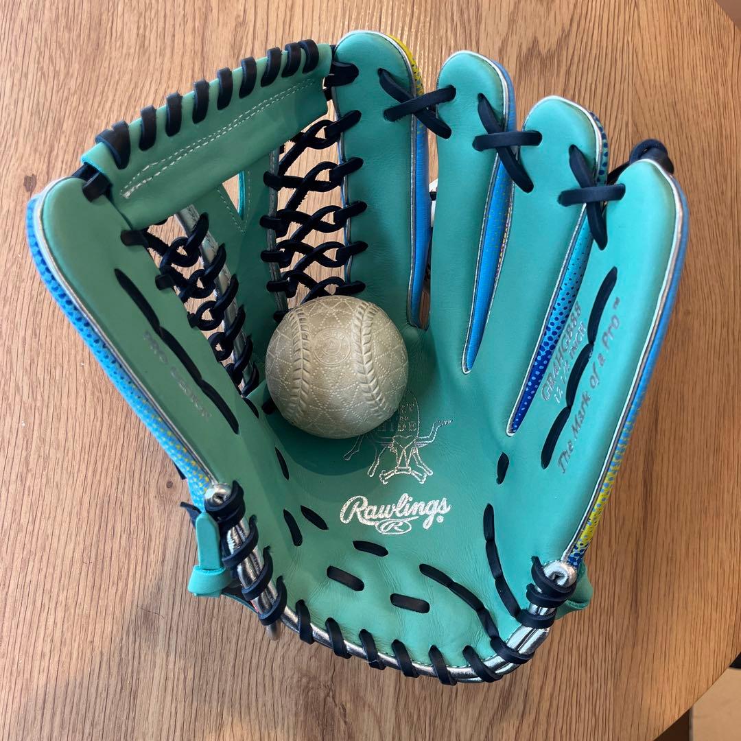 ハル。値下げ中 ローリングス 軟式外野手用グローブ グラフィックパラダイス