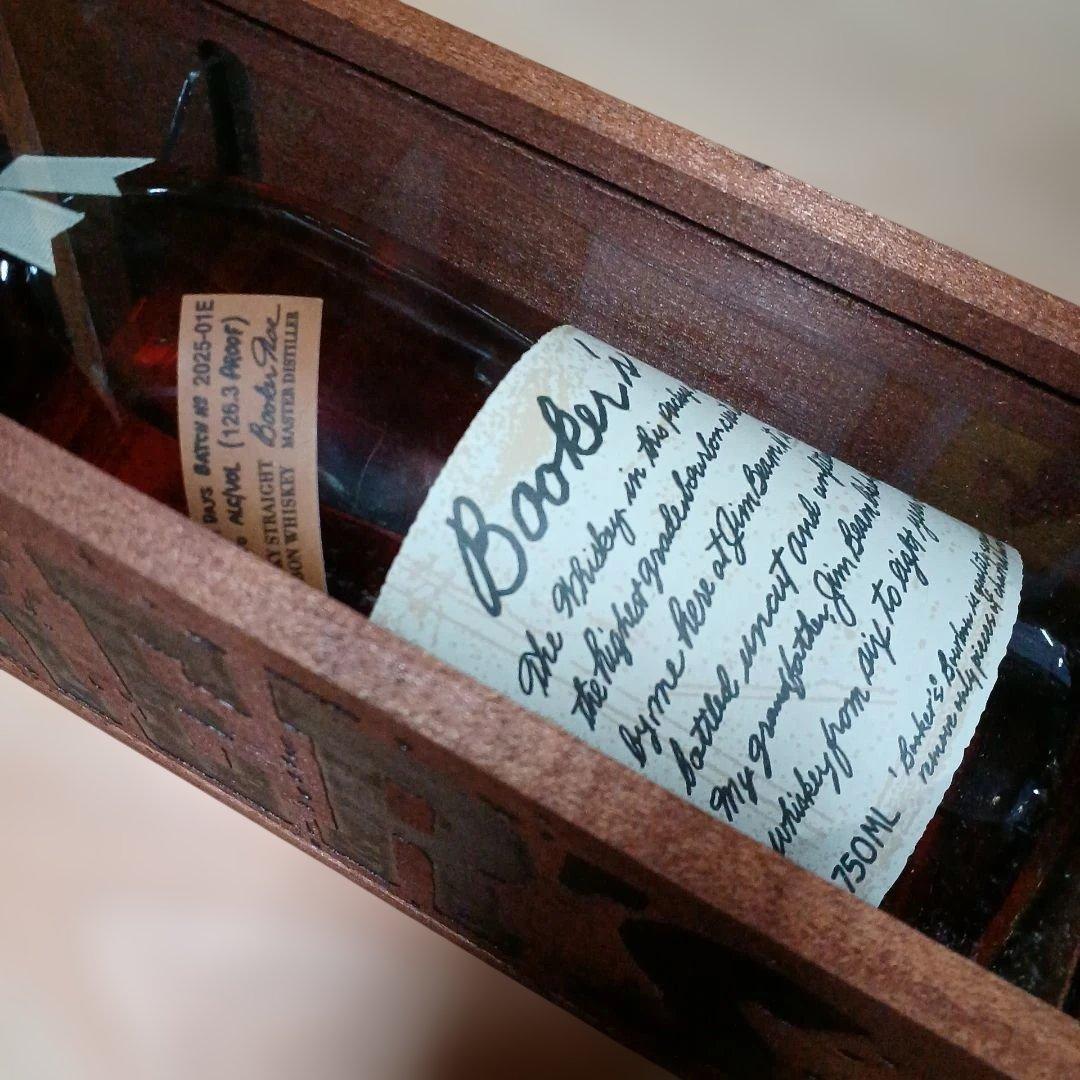 BOOKER‘S ブッカーズ2025 木箱入