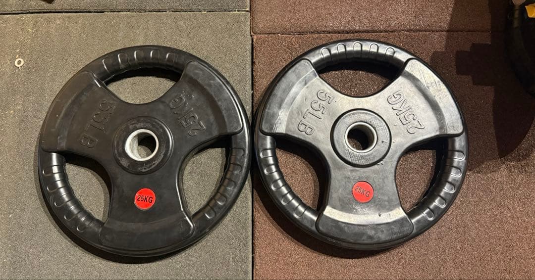 オリンピックプレート　25kg 2枚セット