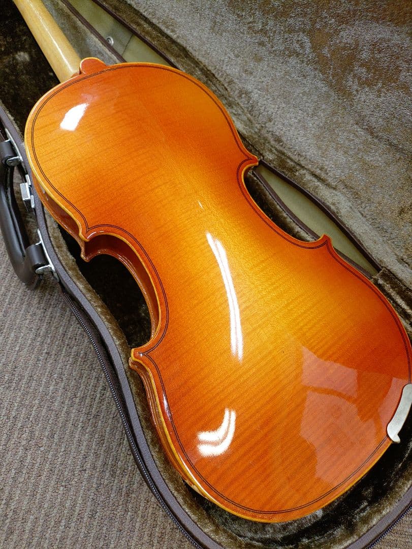 GEWA 3/4バイオリン本体＋スズキ弓＋軽量ケース＋KUN肩当セット