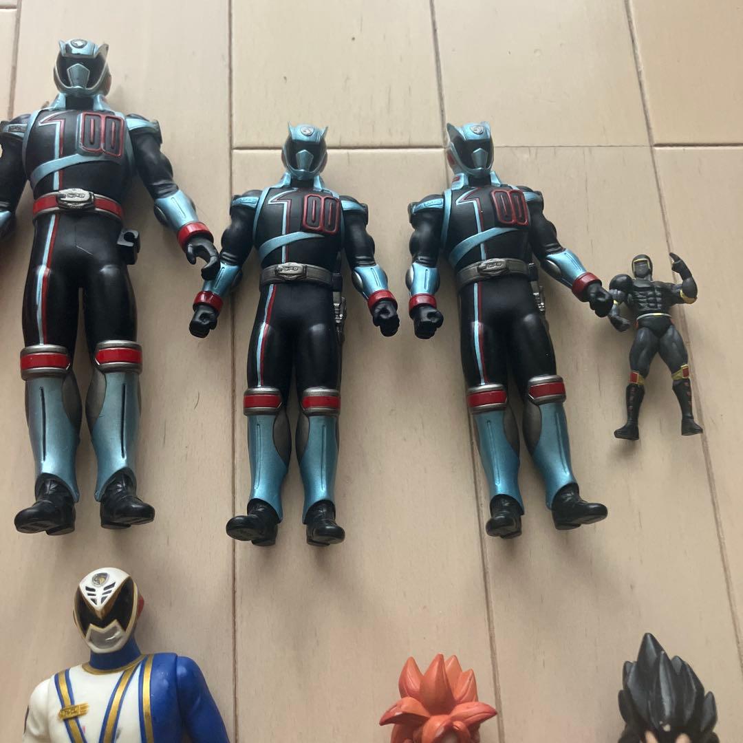 戦隊ヒーロー フィギュアセット