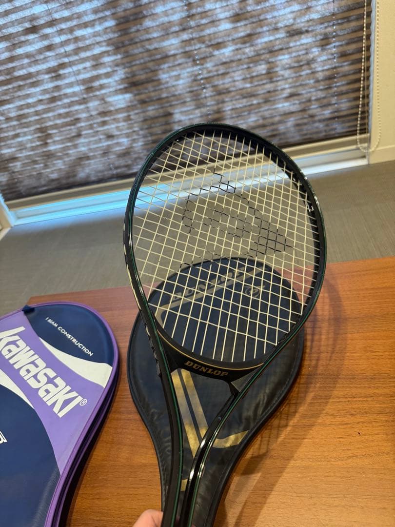 DUNLOP 硬式テニスラケット 3本