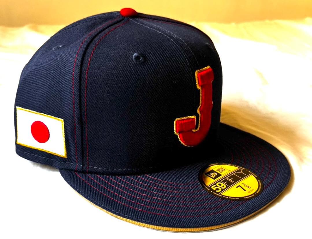 WBC 2026 日本代表 公式キャップ、ネイビー、サイズ 7 1/2 大谷翔平