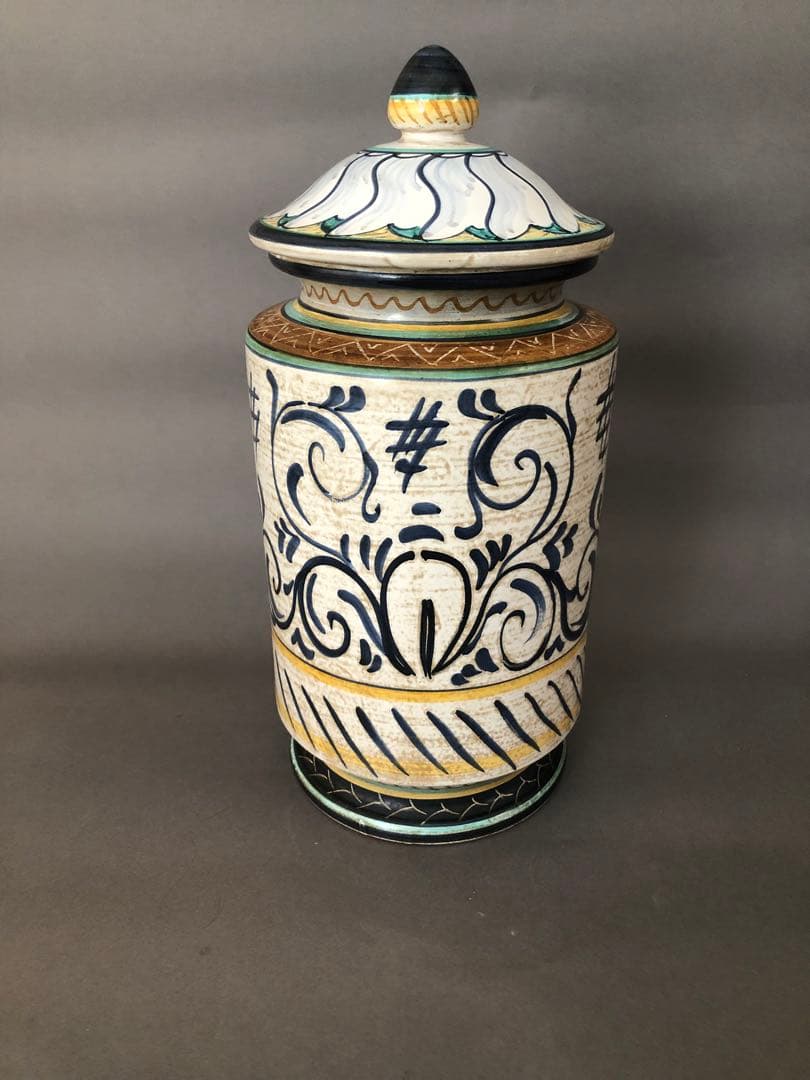 イタリア陶器　シシリア島タオルミナにて購入