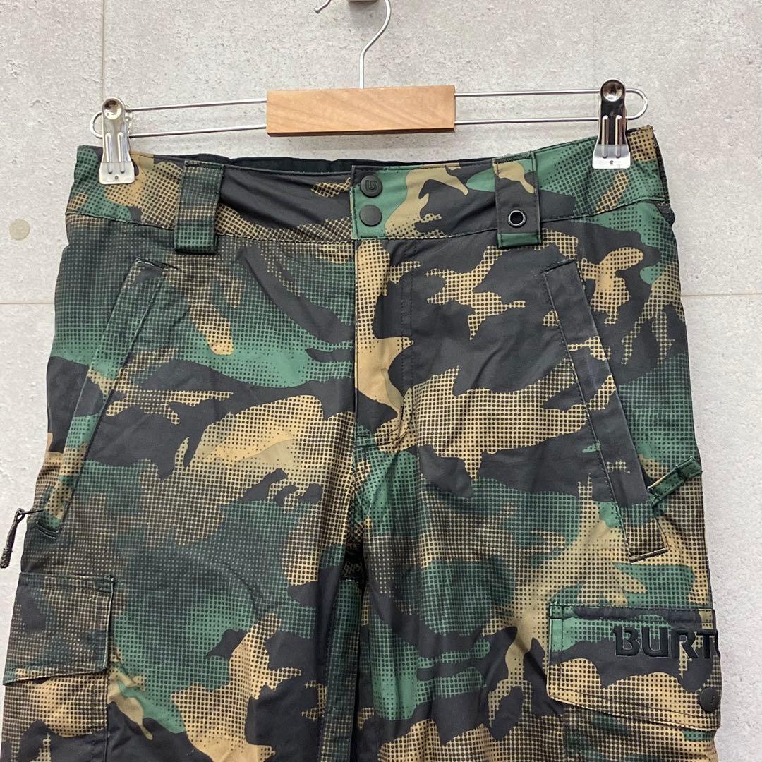 BURTON スノーボードパンツ 迷彩 カモフラ レディース L マルチカラー