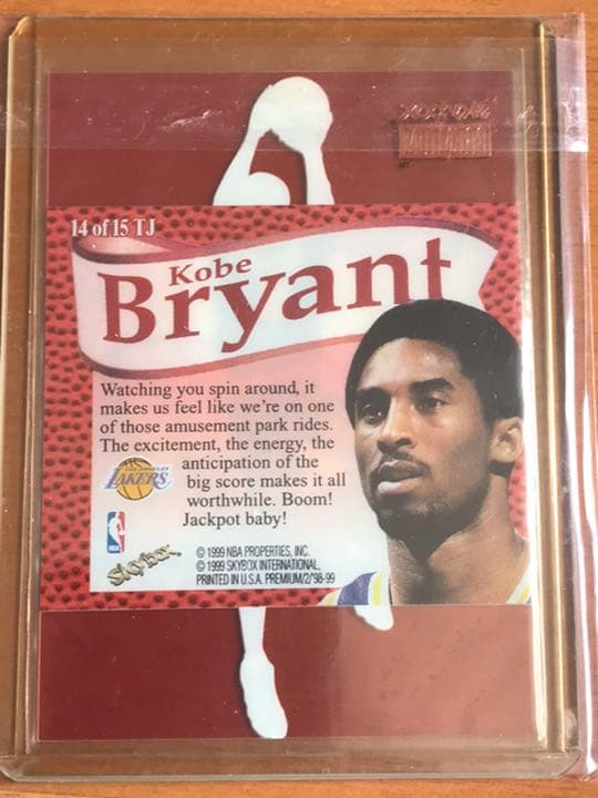 コービー　ブライアント　kobe レア　インサート