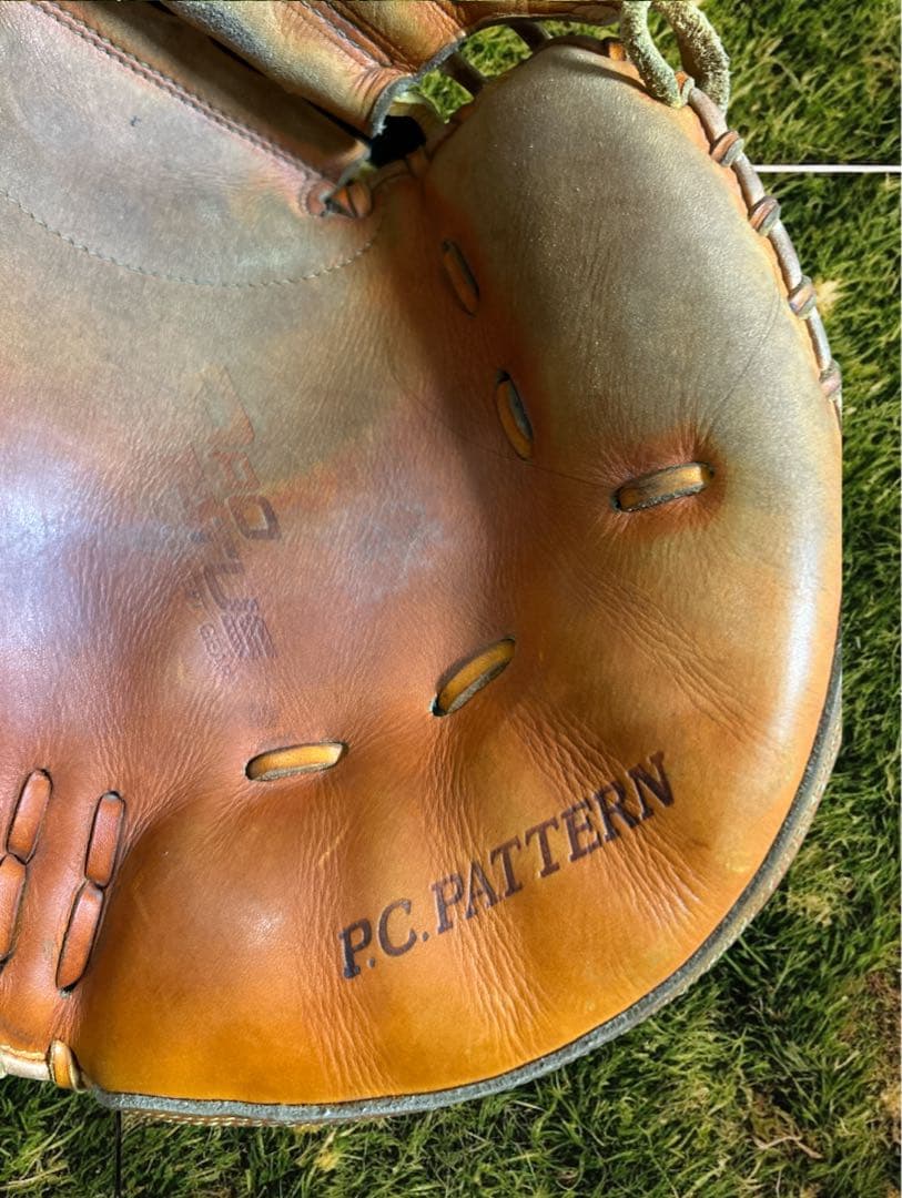 ZETT　最上級ランクプロステイタス 希少旧ラベル　キャッチャーミット 軟式用