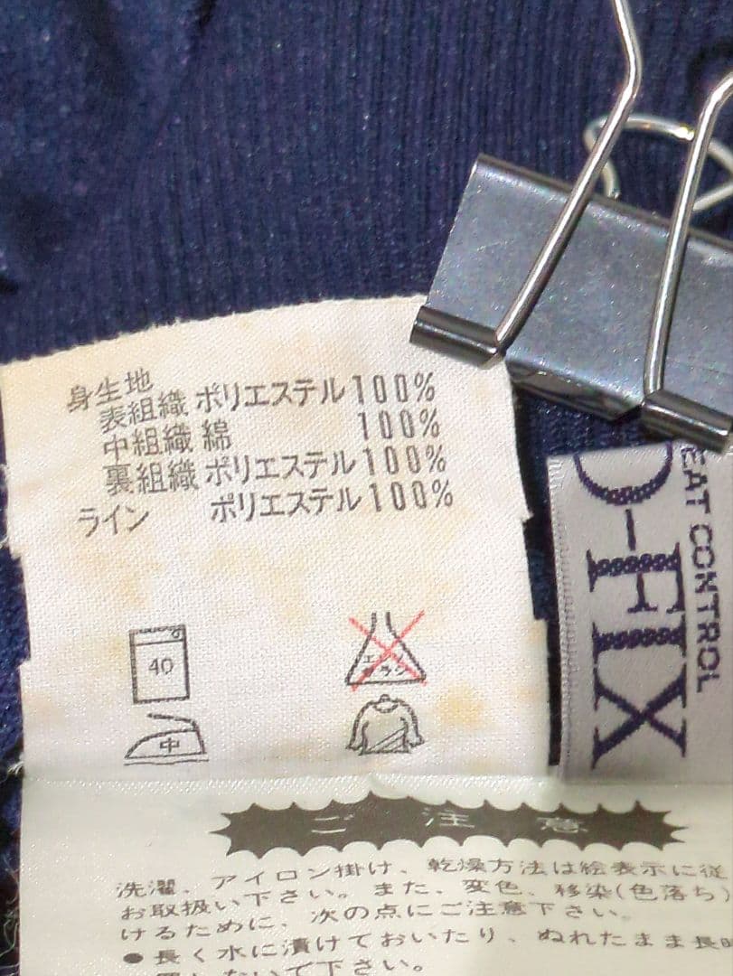 ヴィンテージ　ADIDAS トラックジャケット ネイビー サイズ　S