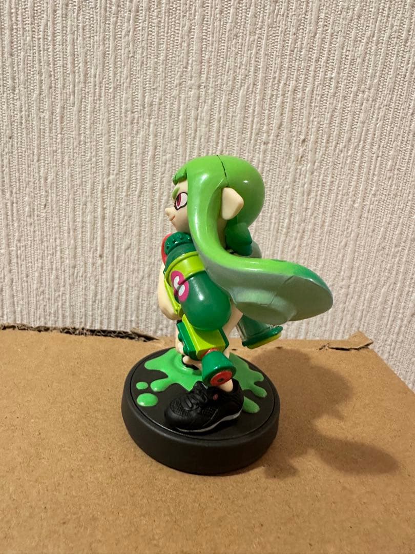 スプラトゥーンamiiboライムグリーンガール　タコガール　イエローガール