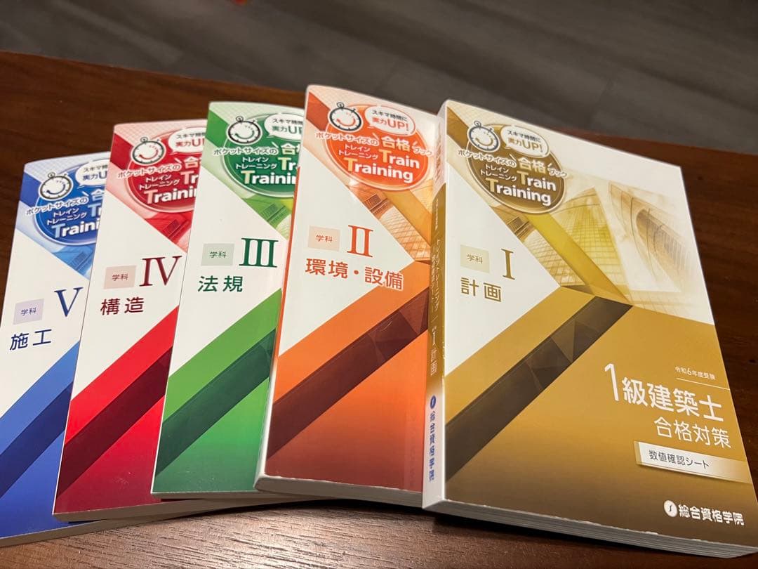2024年度　一級建築士試験対策教材セット