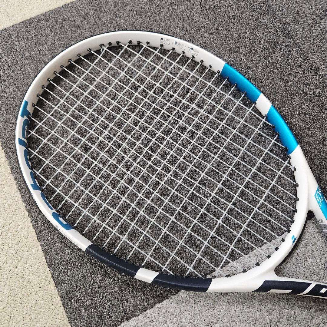 美品 バボラ テニスラケット Evo Drive Lite ケース付き