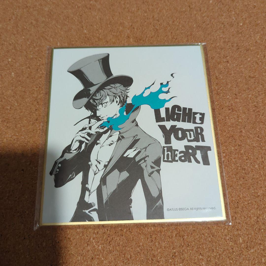 色紙のみ　怪盗団マーク ターボ式ライター　S.T. Dupont×ペルソナ5