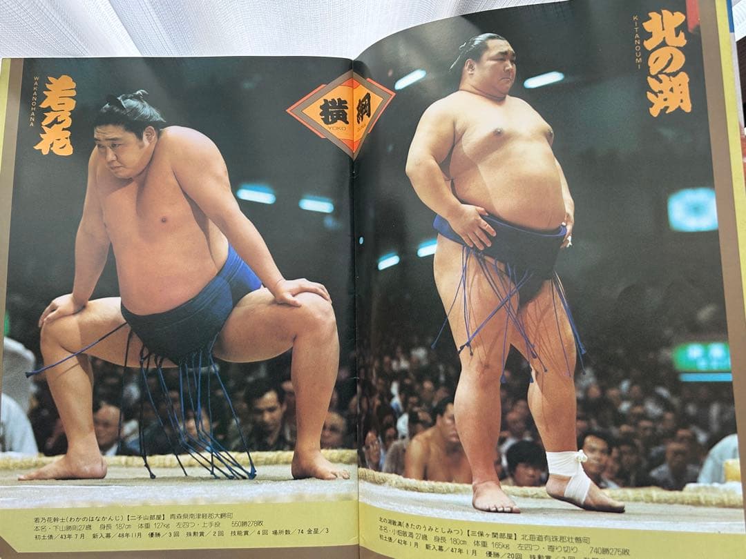 大相撲 九月場所 パンフレット 冊子 1980年 昭和55年