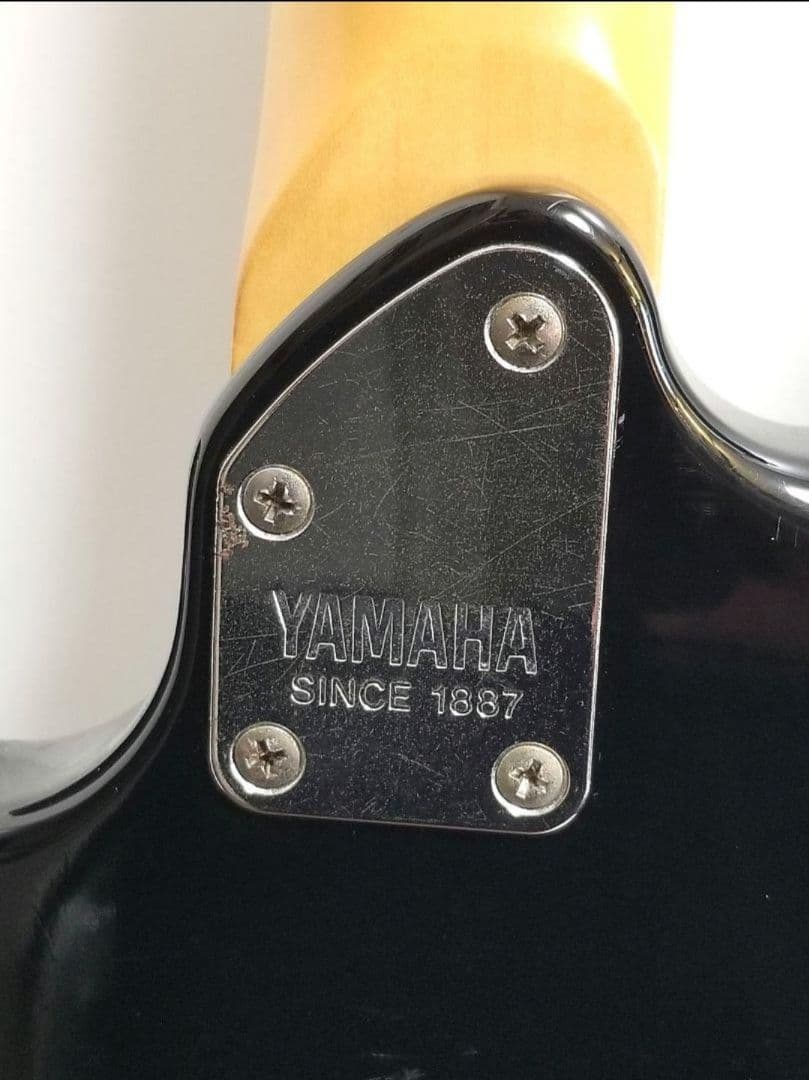 【希少珍品】YAMAHA ブラック 改造 カスタム ギター ブラック ストラト
