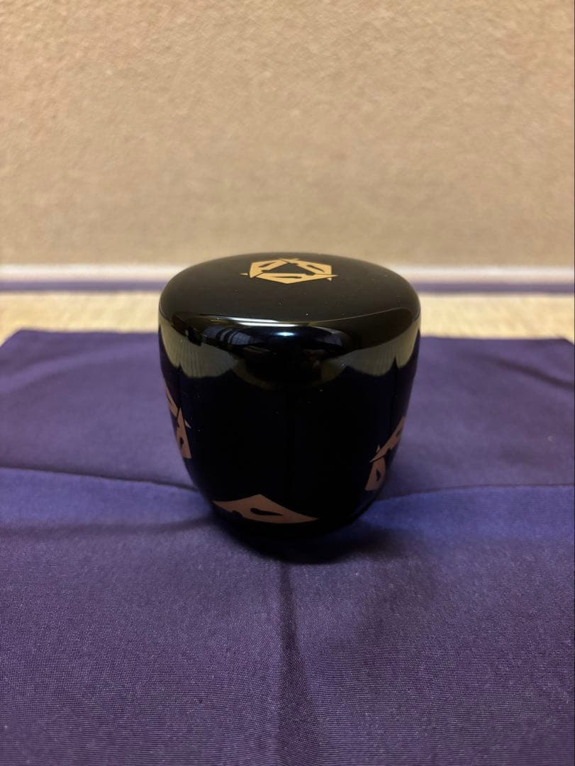 初瀬川柳庵　即中斎好　出世ウロコ中棗　即中斎　箱書　茶道具　茶器