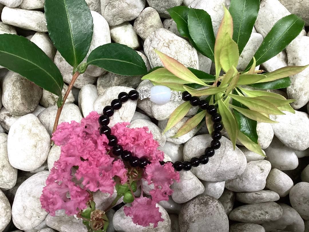 ✳お値段最安値‼️ 本物ブレスレット　糸魚川翡翠棗型&黒平スモーキークォーツ水晶