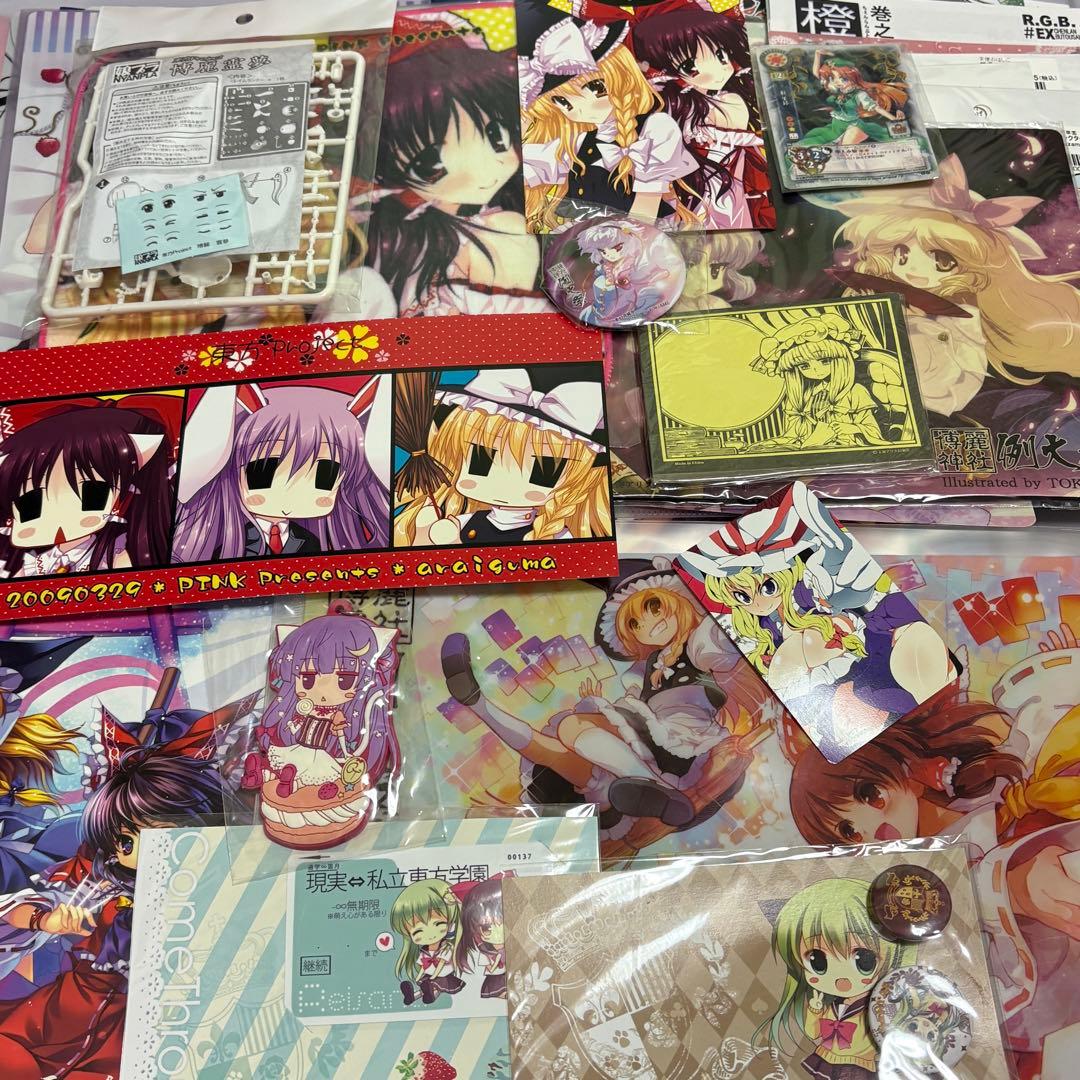 東方プロジェクト グッズ まとめ 紙物 下敷き ファイル 東方 project
