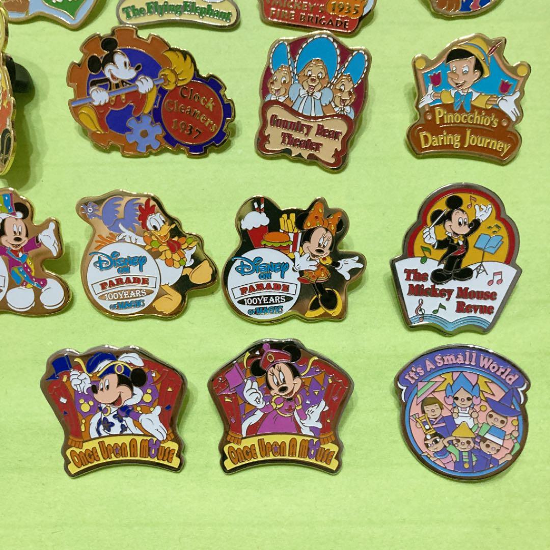 ディズニーランド　ピン　ピンバッジ　レア　ミッキー   アトラクション