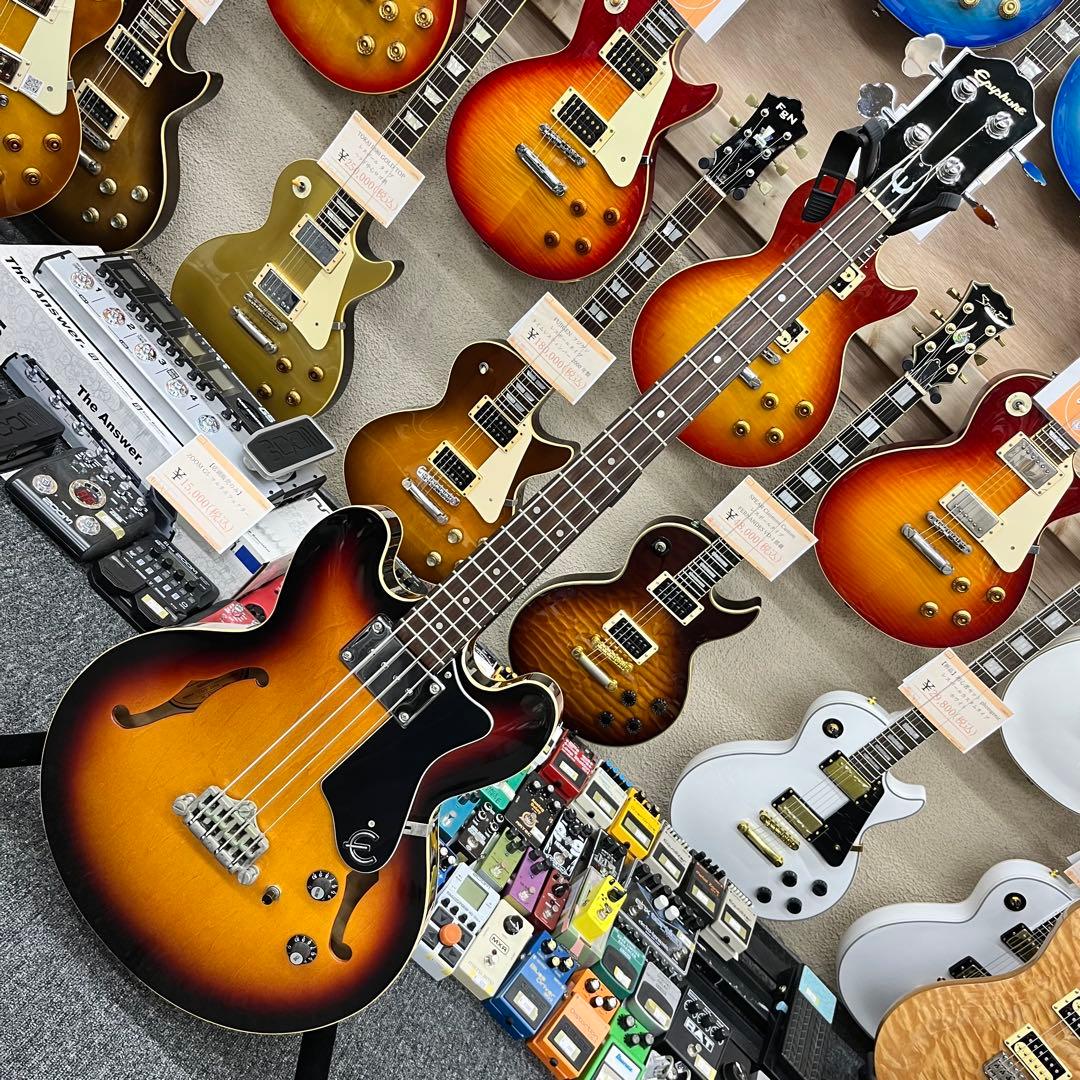 【11711】Epiphone RIVOLI VC セミアコ ベース
