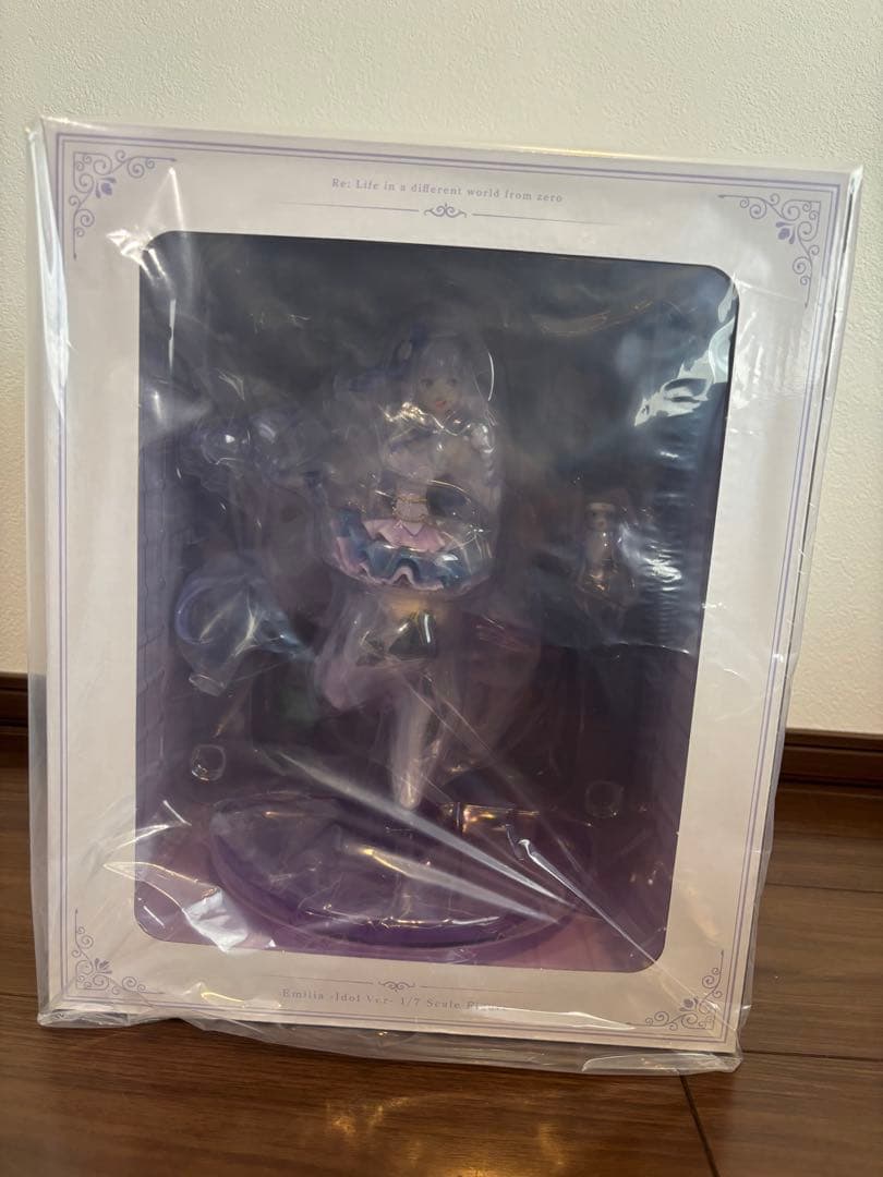Re:ゼロから始める異世界生活 アイドル エミリア レム ラム 特典台座セット