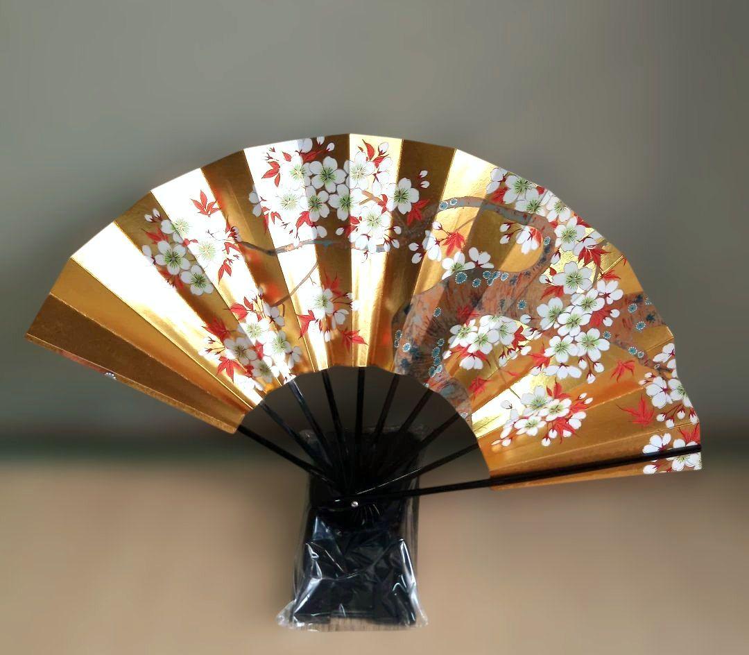 宮脇賣扇庵　花模様　桜　紅葉　飾り扇　京扇子　義也古扇　茶道具　扇子