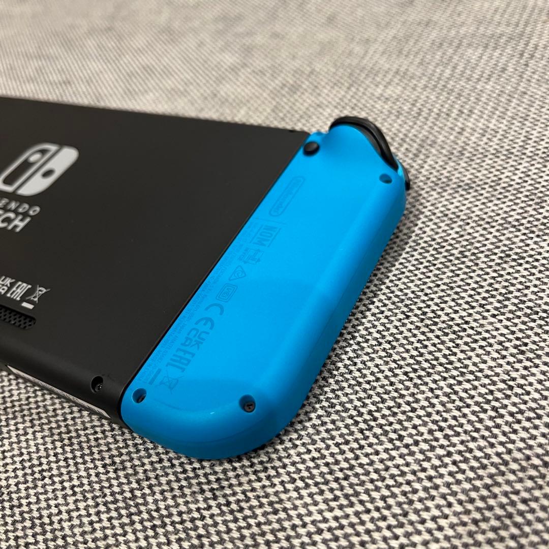 Nintendo Switch 本体 （別売りコントローラ、保護フィルム付き）