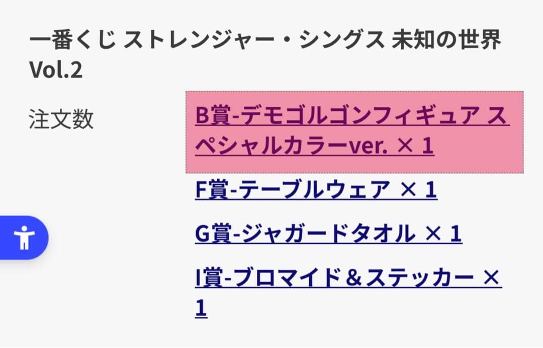 ストレンジャーシングス　一番くじ B賞　ラストワン賞　セット売り
