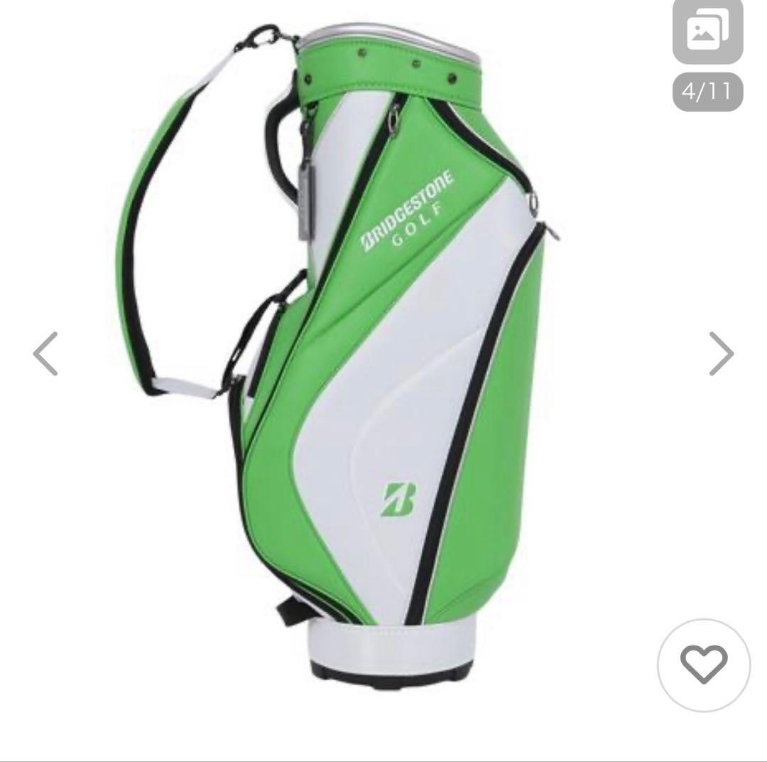 【新品】BRIDGESTONE キャディバッグ CBG422 グリーン