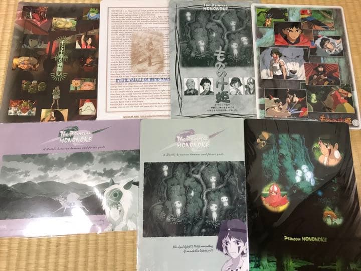 ジブリ 下敷き クリアファイル ポストカード