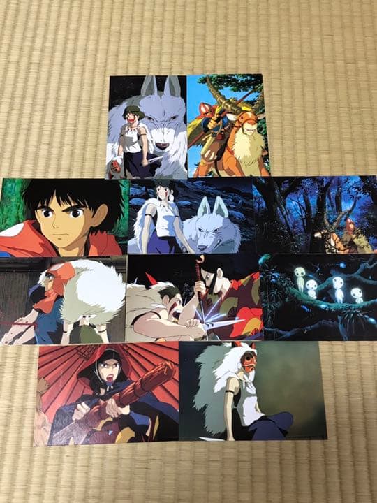ジブリ 下敷き クリアファイル ポストカード
