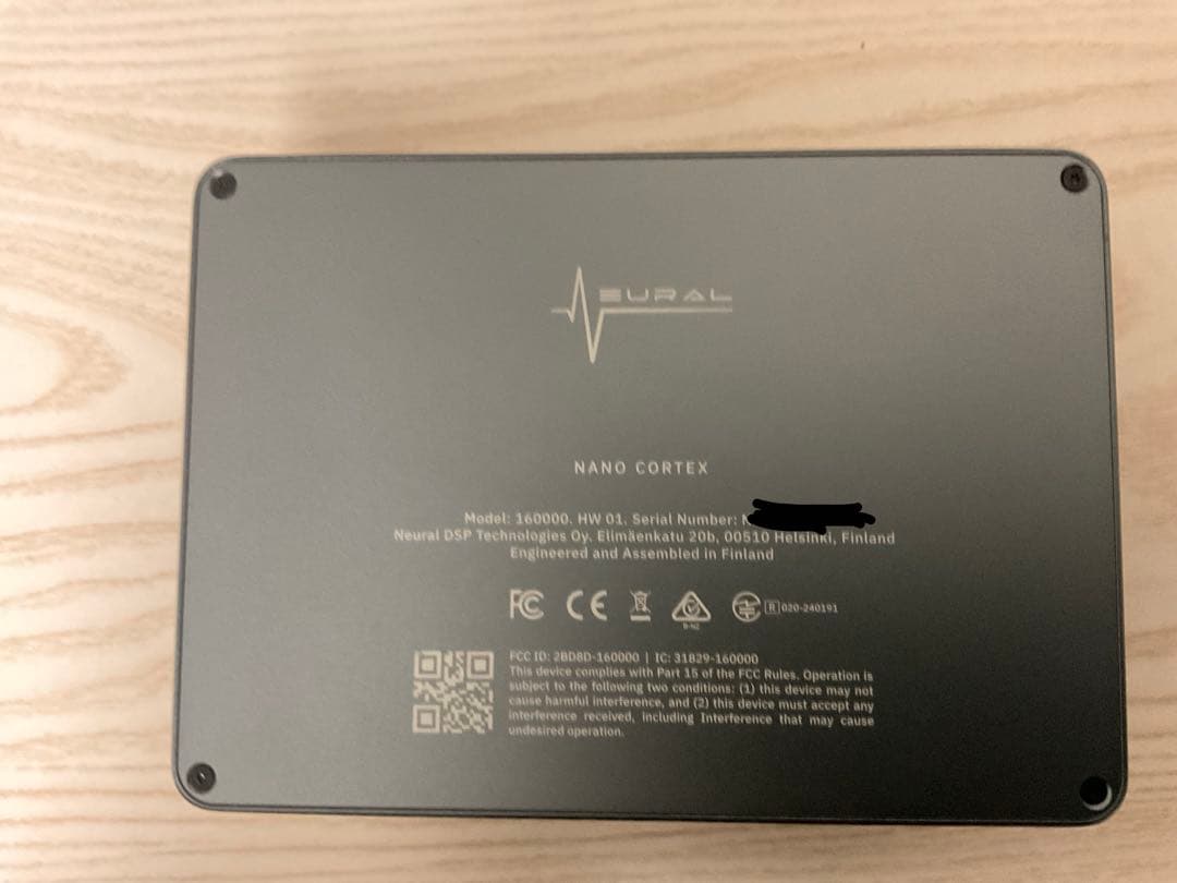 Neural DSP Nano Cortex【不具合あり】