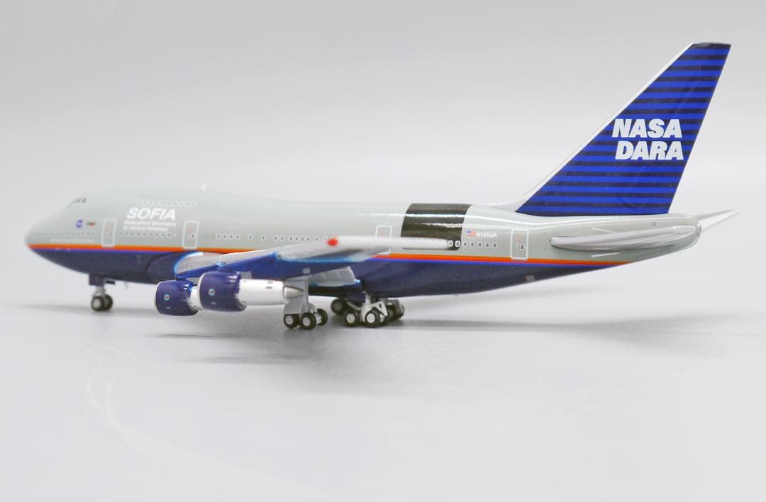 NASA SOFIA 747SP N145UA ユナイテッド航空塗装 1/400