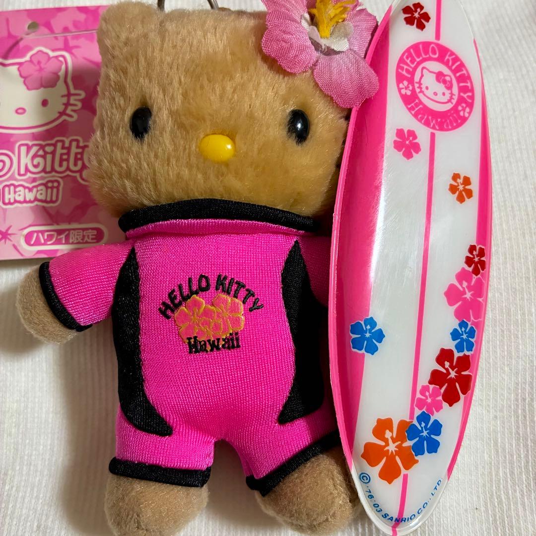新品タグ付き 希少 ハワイ Sanrio ハローキティ 日焼けサーファーキティ