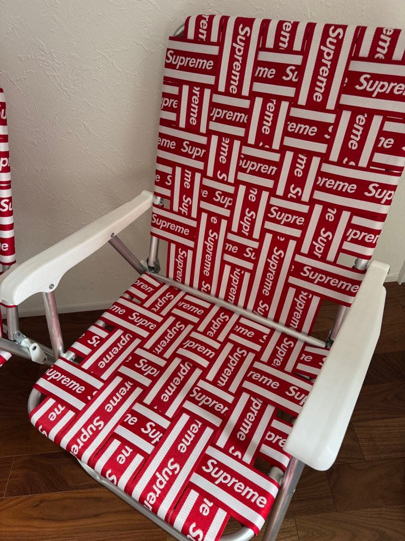 2脚セット Supreme Lawn Chair 2 椅子 チェア