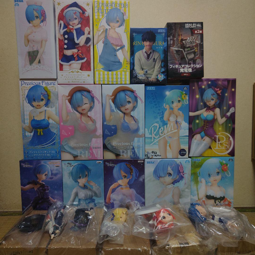 Re:ゼロフィギュア、その他いろいろフィギュア２４個セット