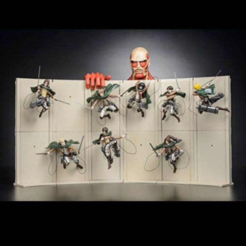 月刊　進撃の巨人　公式フィギュアコレクション　全巻セット (一部開封済)