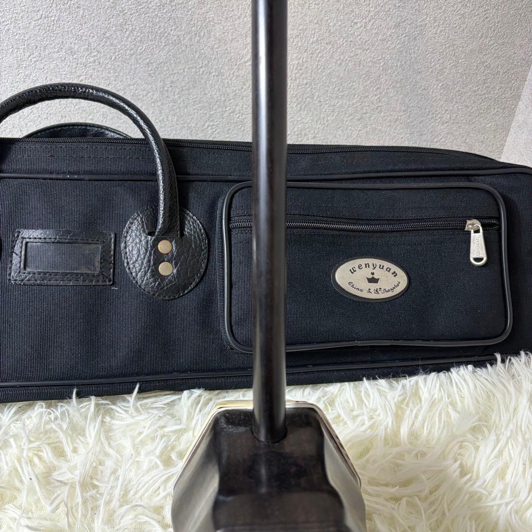 【極美品】二胡 DUNHUANG 敦煌 中国伝統楽器 ケース付き