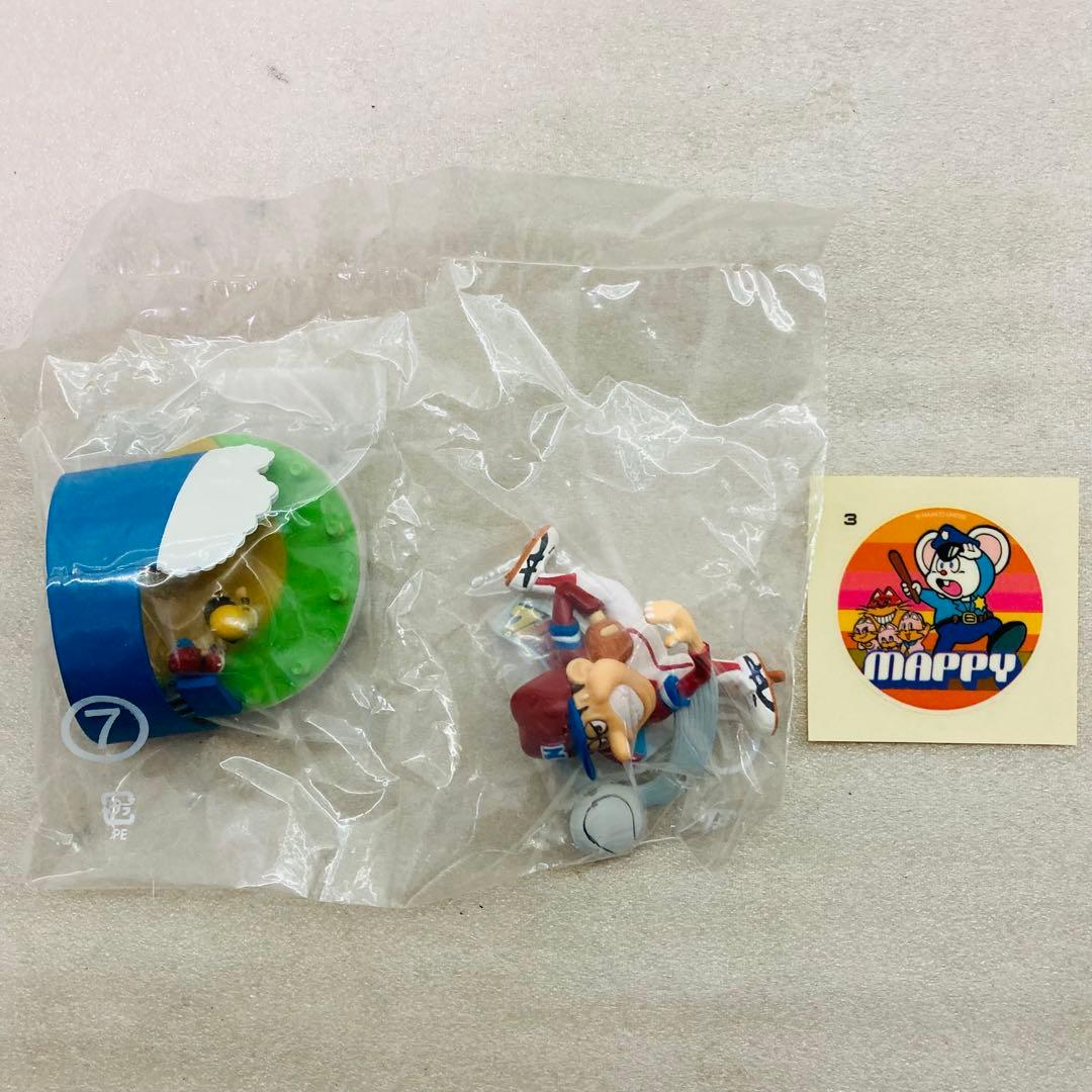 【袋未開封品/5種セット】メガハウス　ナムコレ　ステッカー付き　ゲームフィギュア