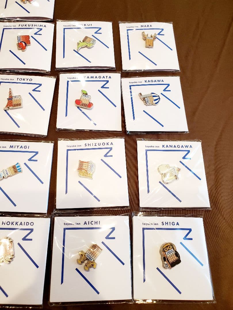 カブリ無し【新品・未開封】東横インご当地GENKIバッジ 26種set