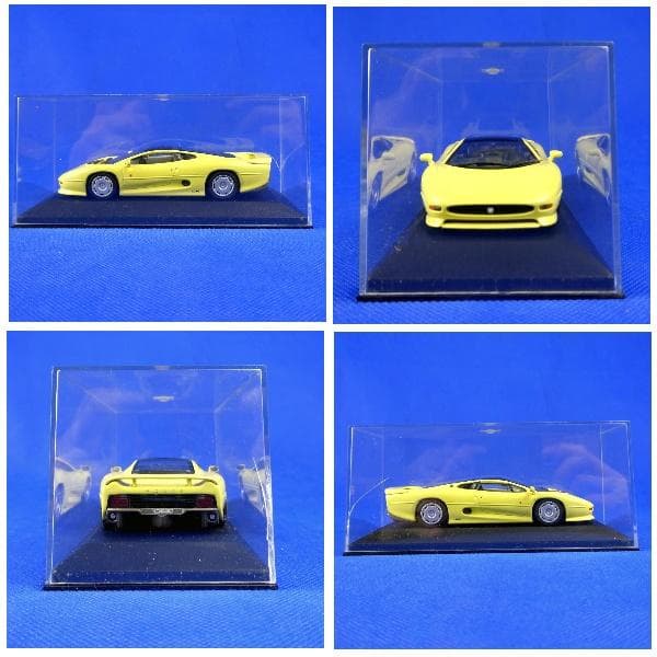 ジャガー★ＸＪ２２０★名前の由来は最高速度２２０マイルを目指した車★ミニカー