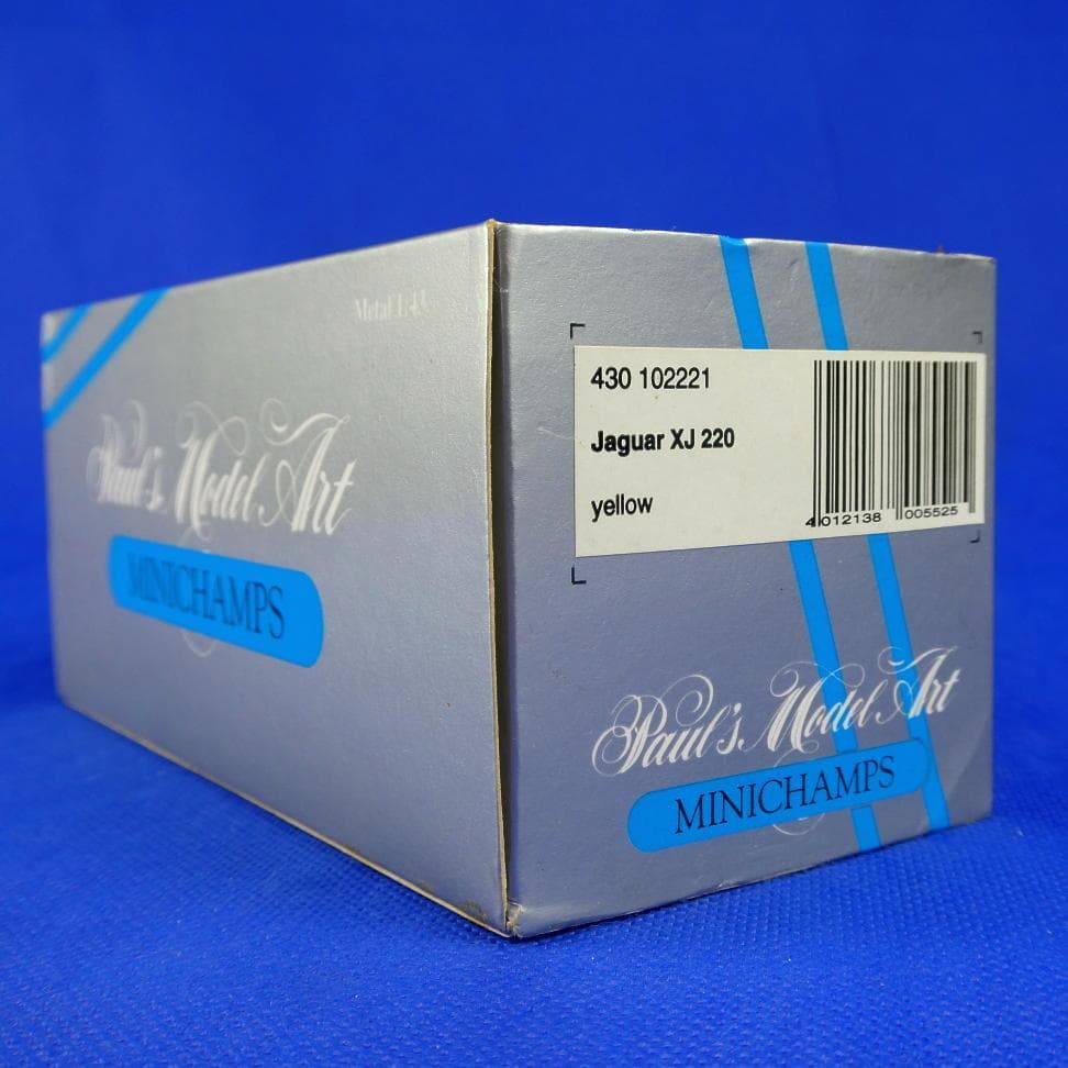 ジャガー★ＸＪ２２０★名前の由来は最高速度２２０マイルを目指した車★ミニカー